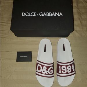 Dolce Gabbana slides size 44 (us 9)